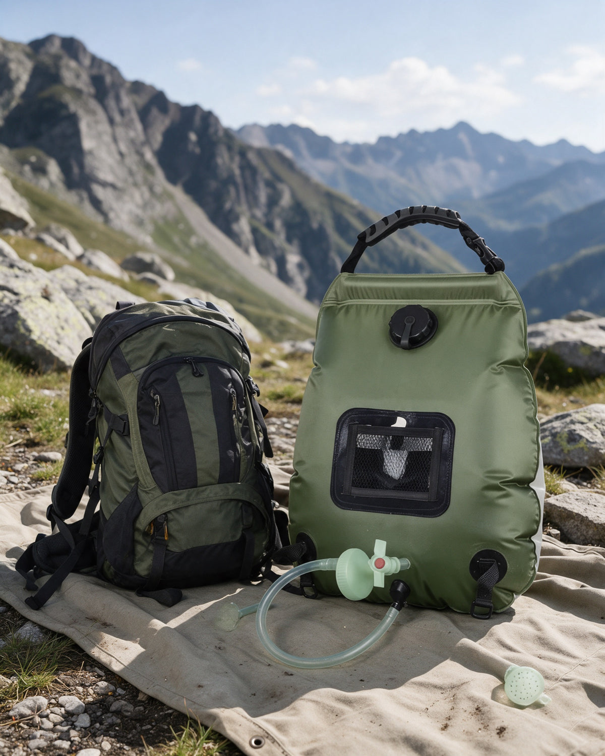 Solar Shower Bag 20 L, details
