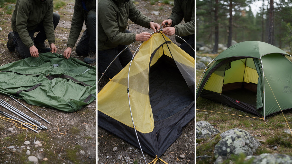Naturehike Cloud Peak 4-Season Tent, 2P, how it works