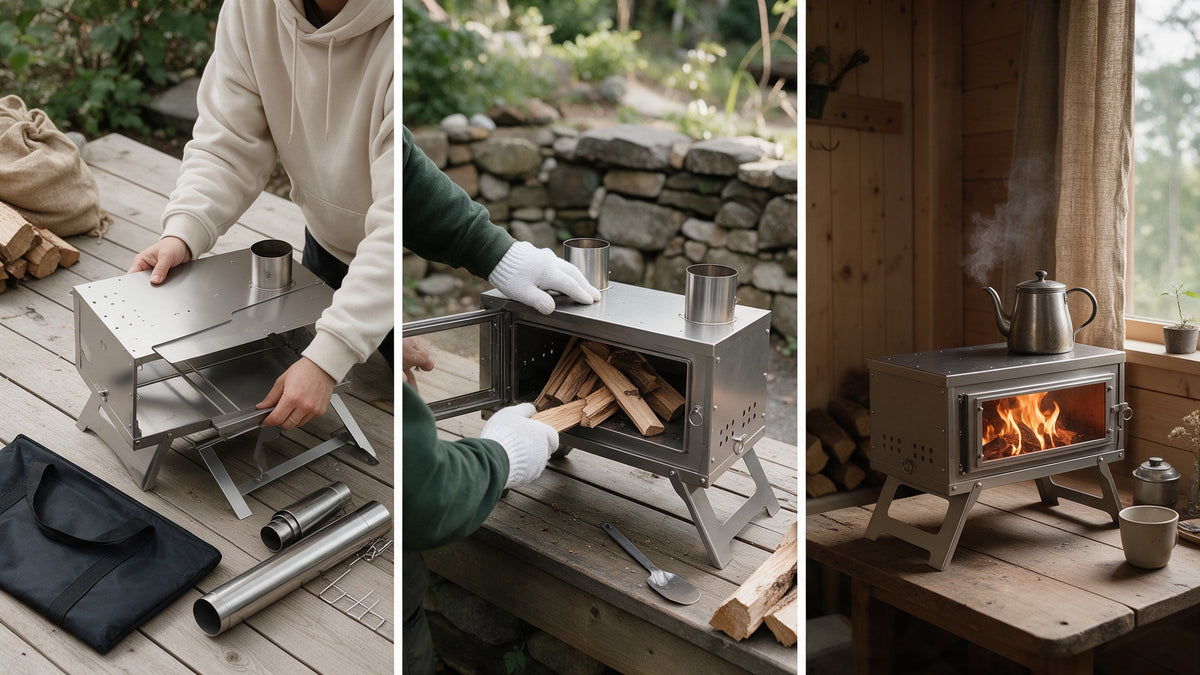 CHANGE MOORE Secondary-Combustion Wood Stove, how it works