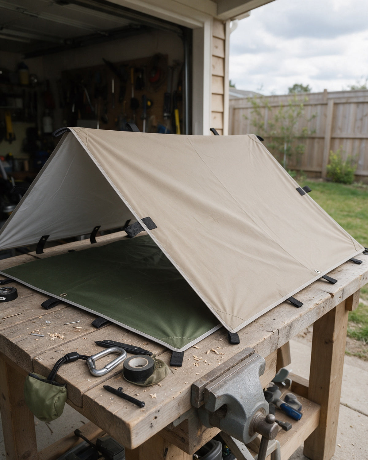 Waterproof Camping Tarp, 19 Hang Points, details