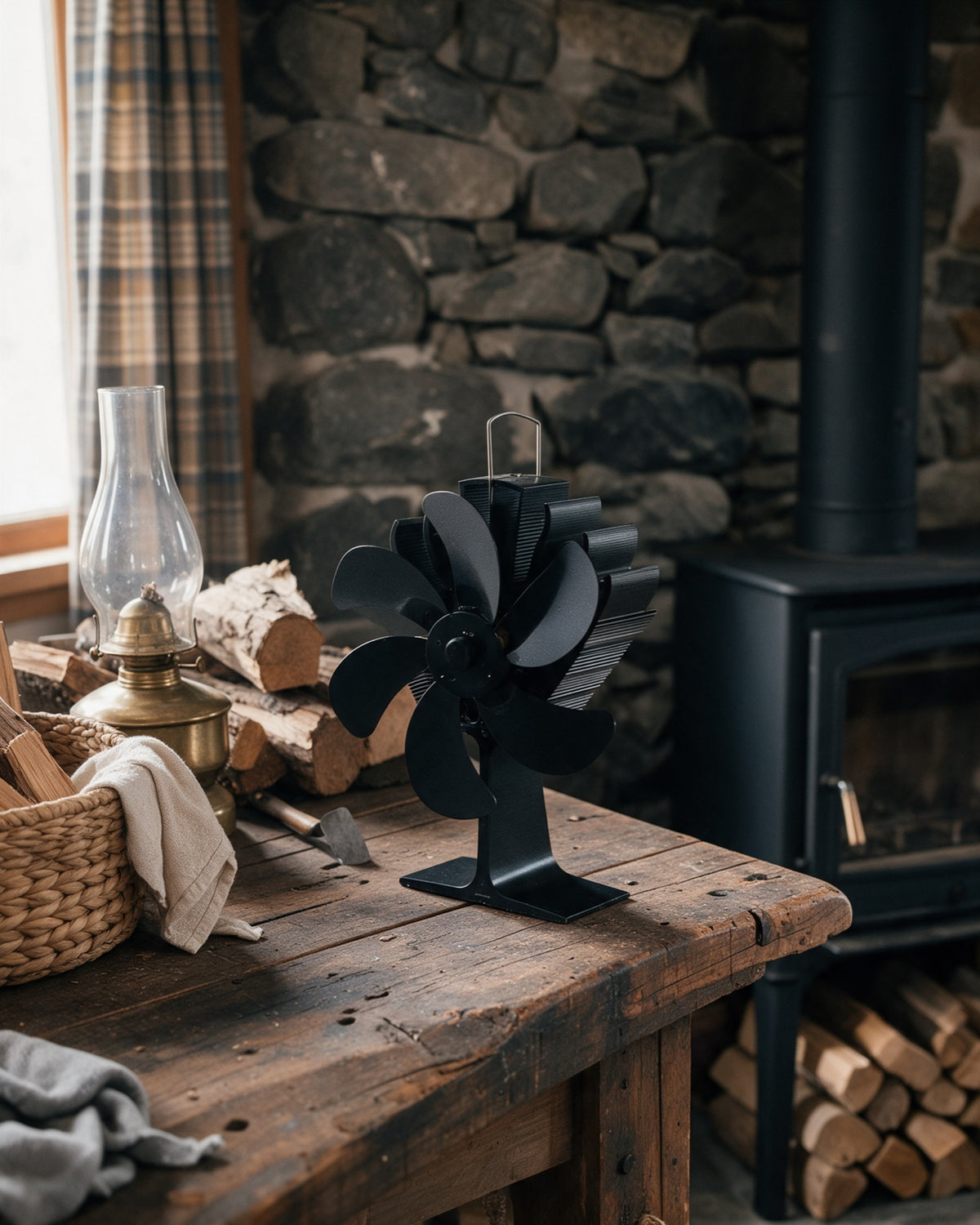 Thermoelectric Stove-Top Fan, details