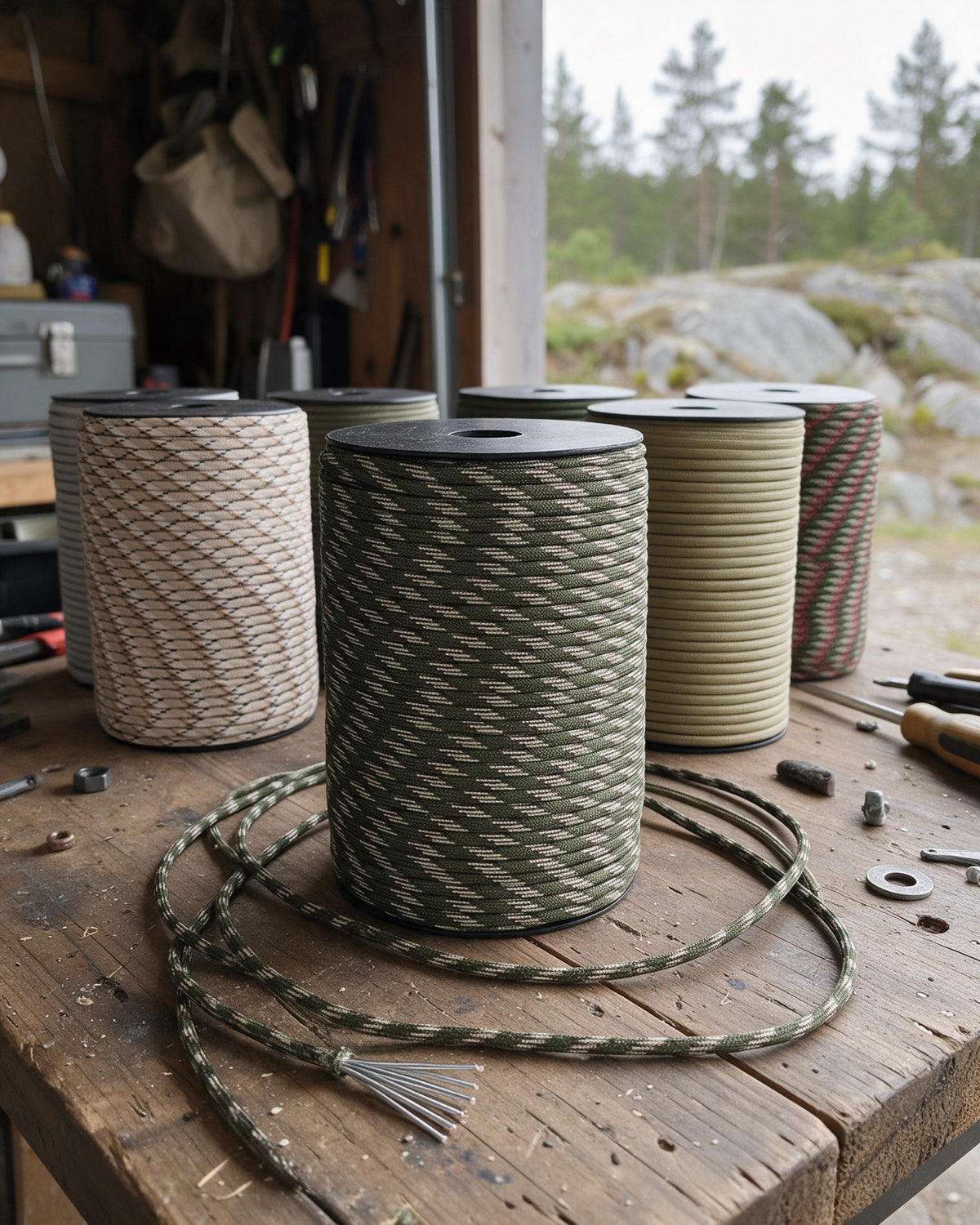 Paracord 550, 9-Core 4 mm, details