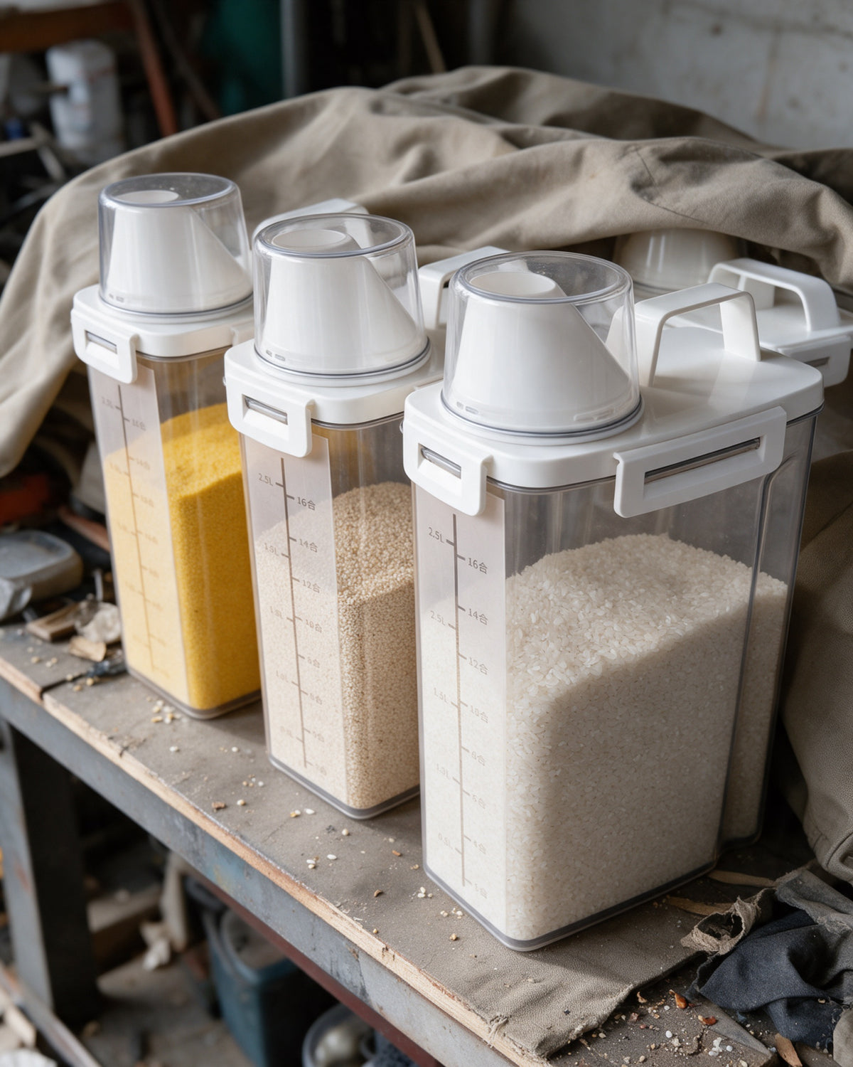 Food-Grade Airtight Grain Storage Box, details