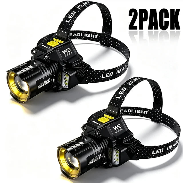 Motion Sensor Rechargeable Headlamp
